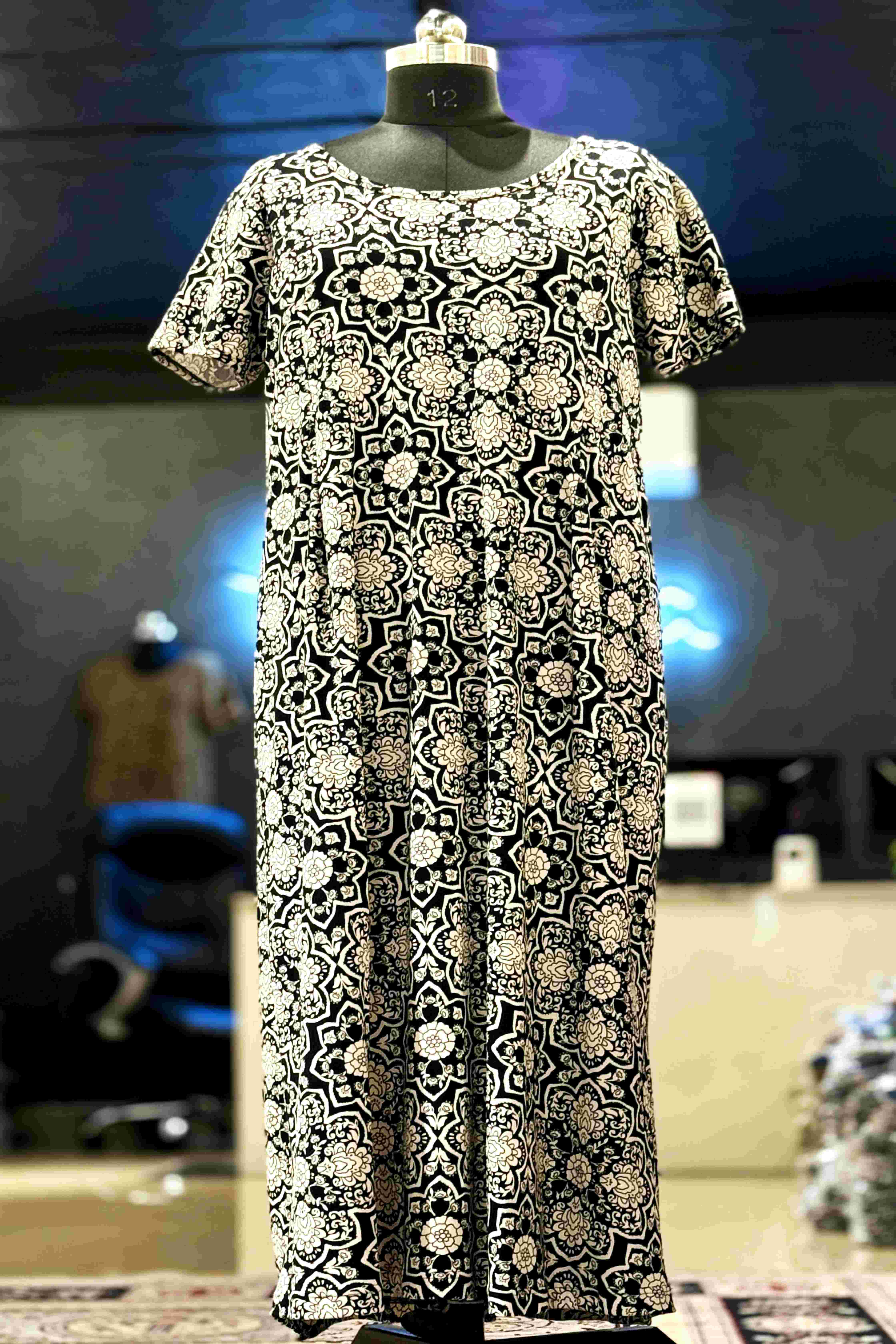 Rangoli Bloom Feeding Nighty