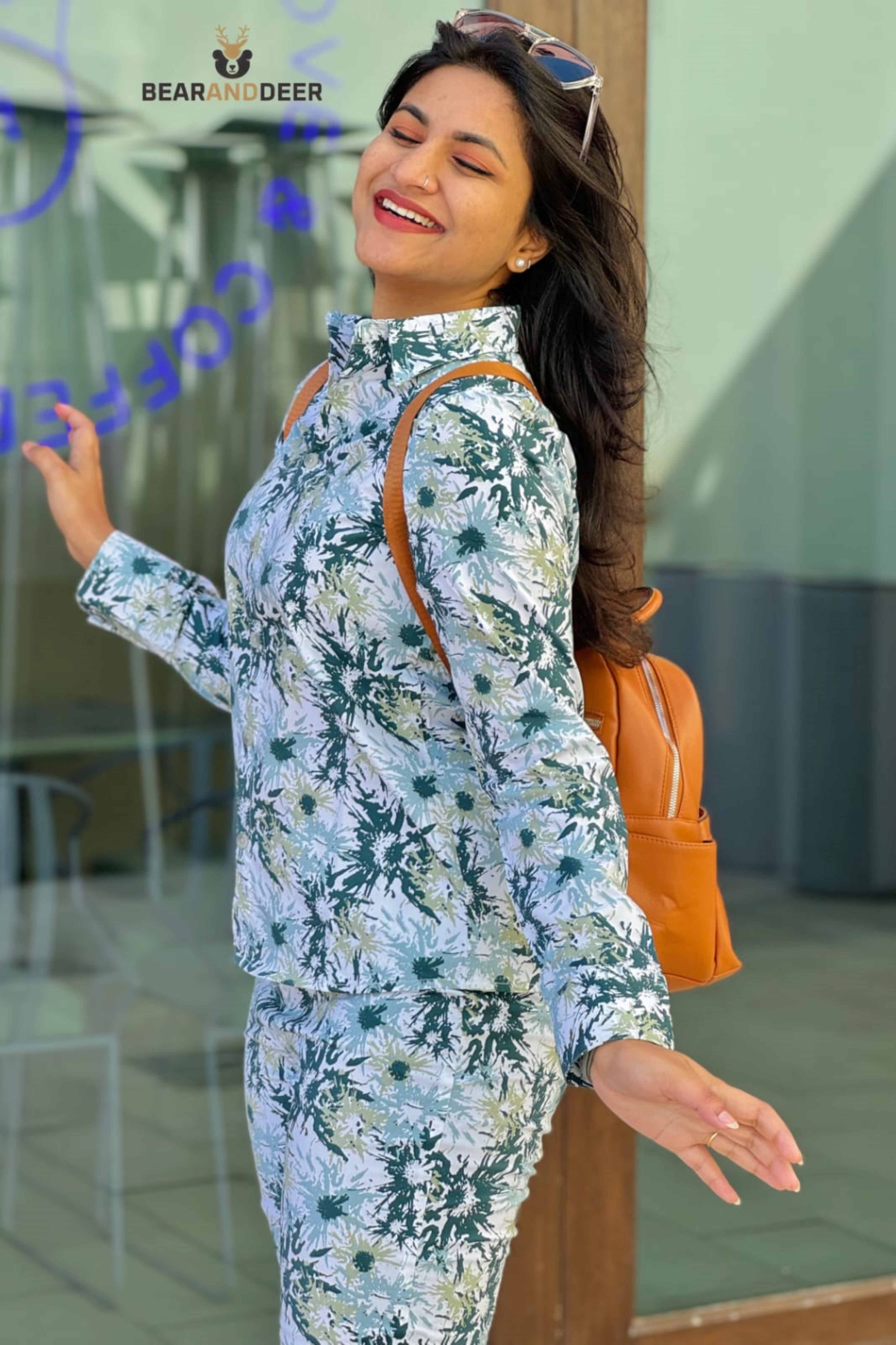 Skyburst Blue Co-Ord Set