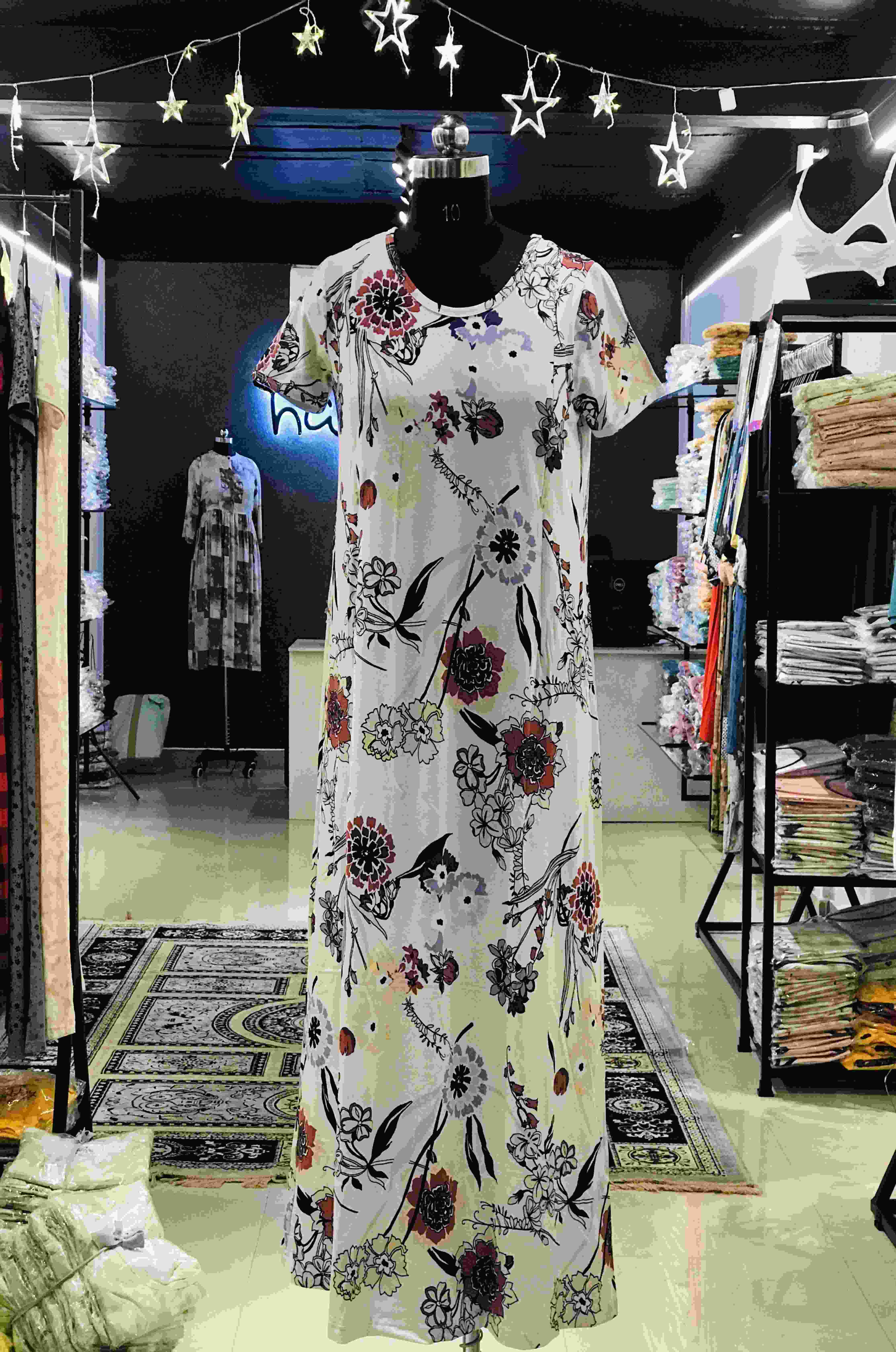 Off white floral